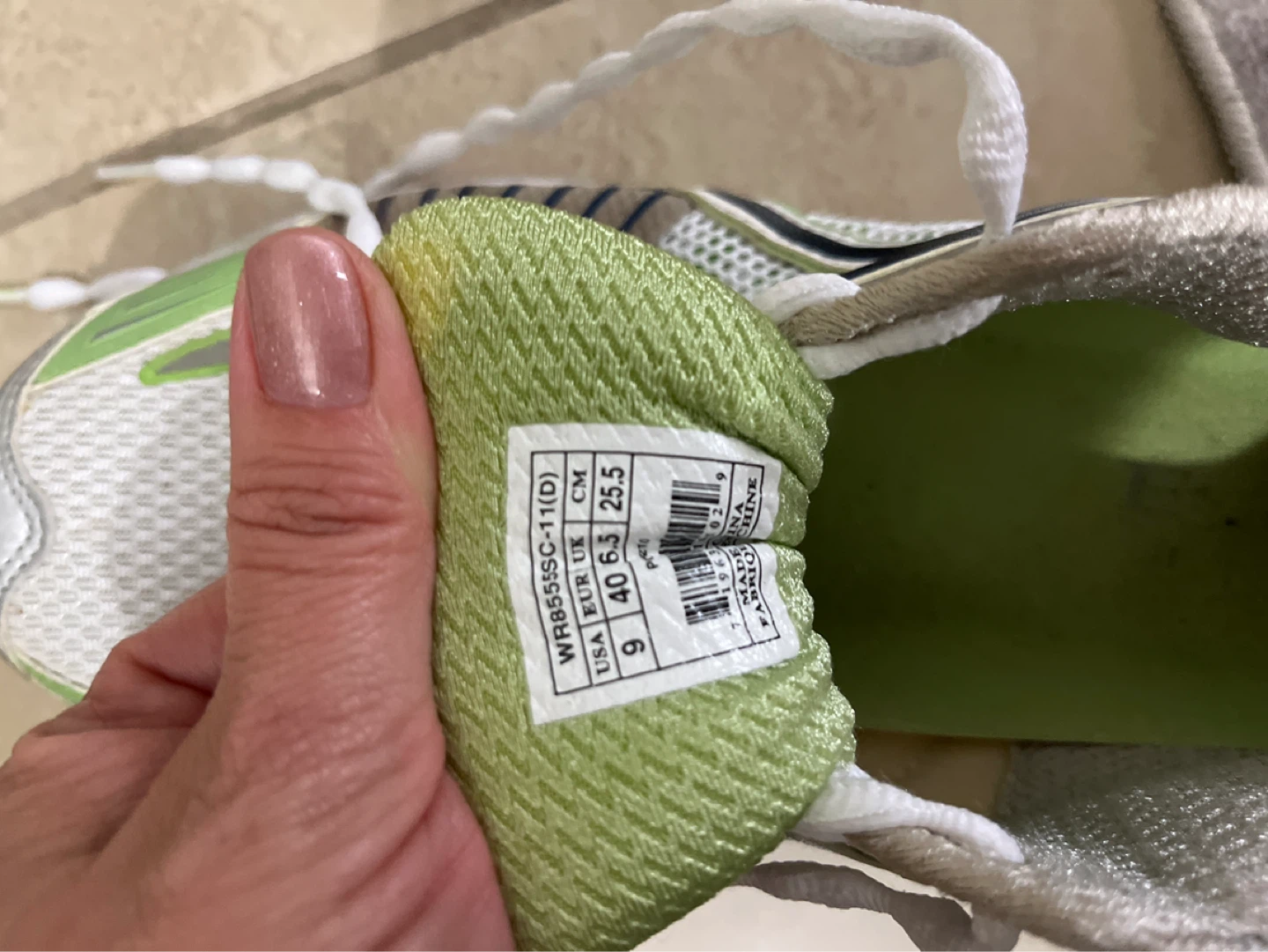 Etobicoke Women's Running Shoes Size 9 Green/White - photo 4