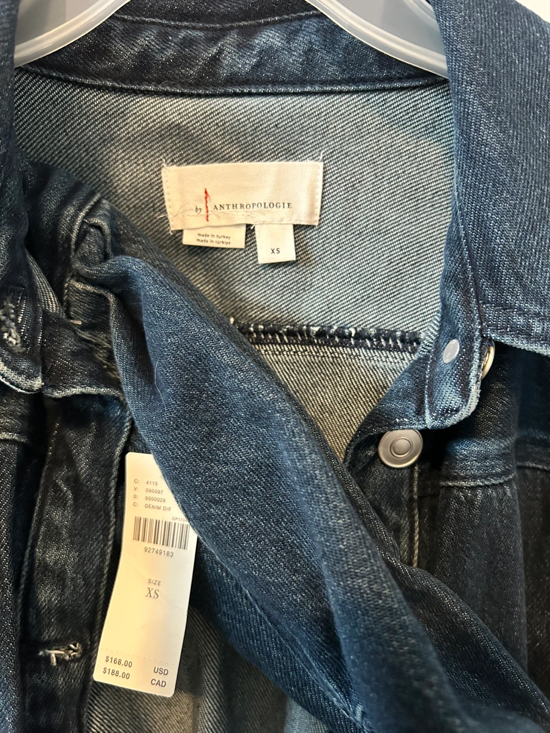 Anthropologie Denim Jacket XS - photo 3