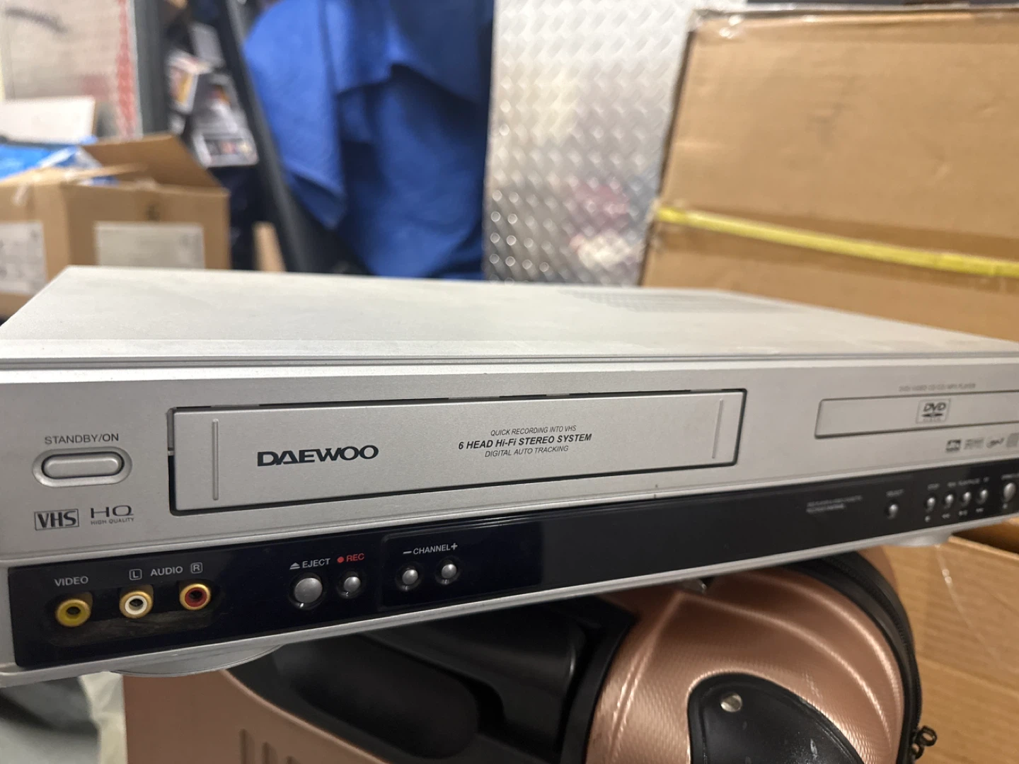Daewoo VHS DVD Combo Player