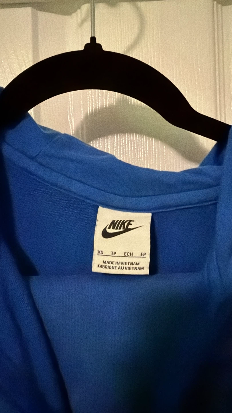 Nike FC Barcelona Full-Zip Hoodie Jacket - Blue, Size XS - photo 3