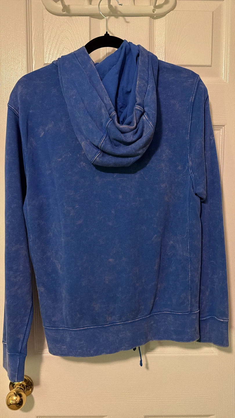 Nike FC Barcelona Full-Zip Hoodie Jacket - Blue, Size XS - photo 2