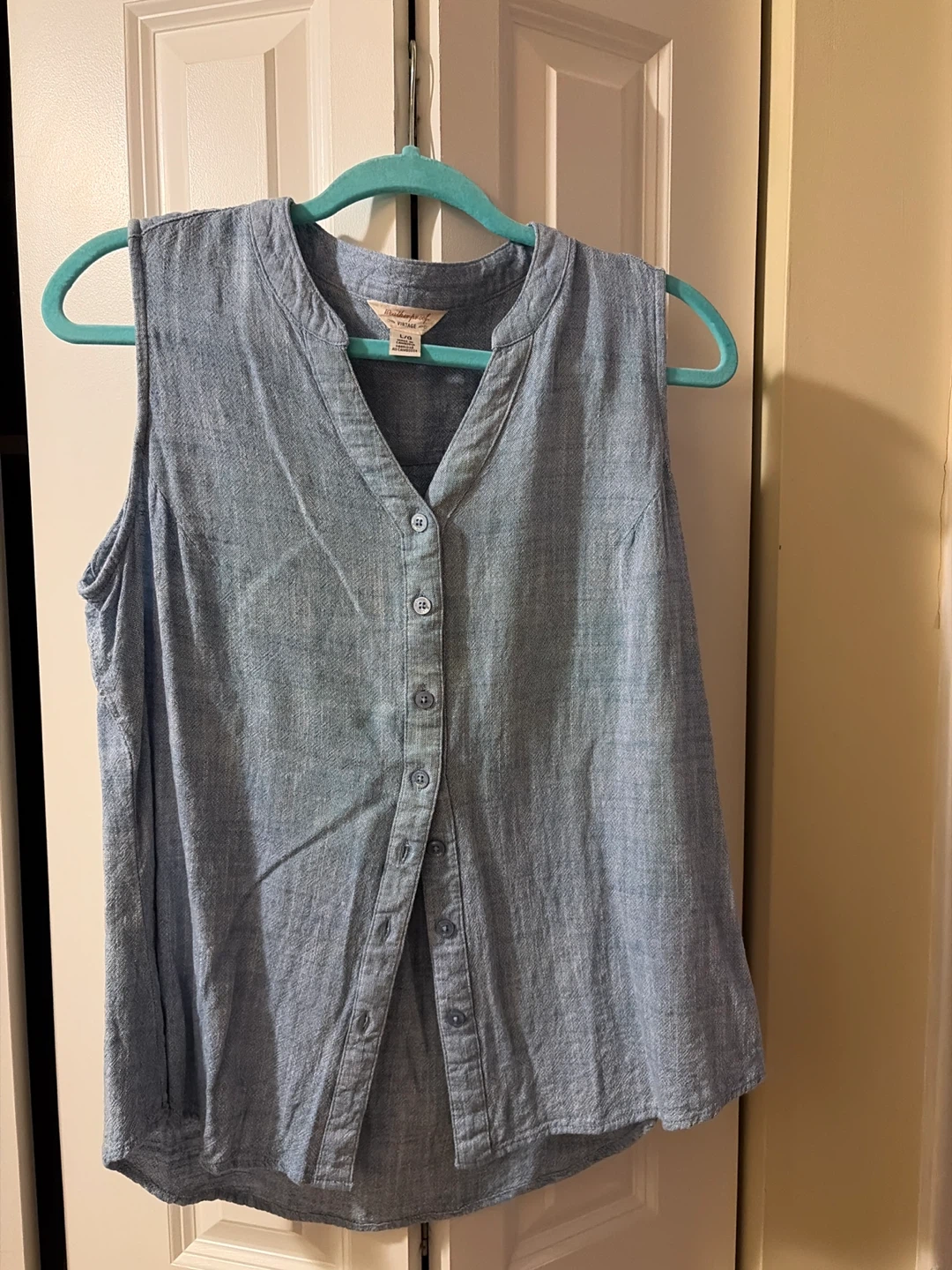 🌱Weatherproof Vintage Sleeveless Denim Shirt