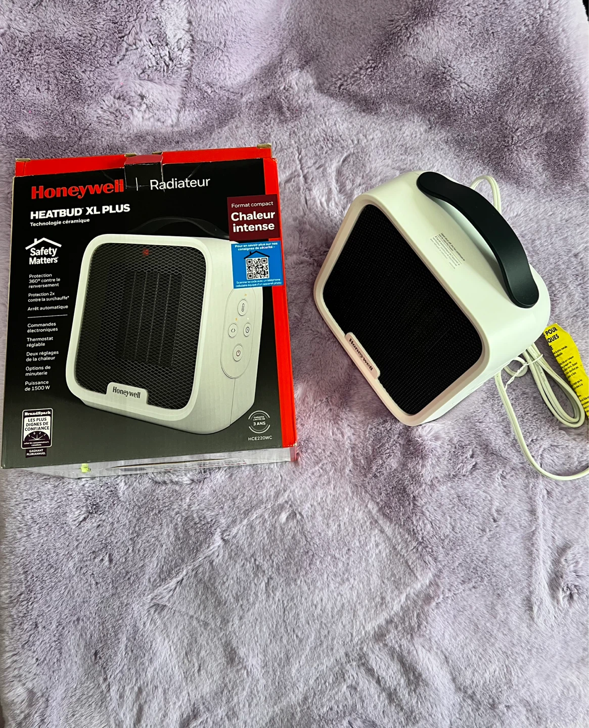 Honeywell UberHeat Plus Ceramic Space Heater - photo 3