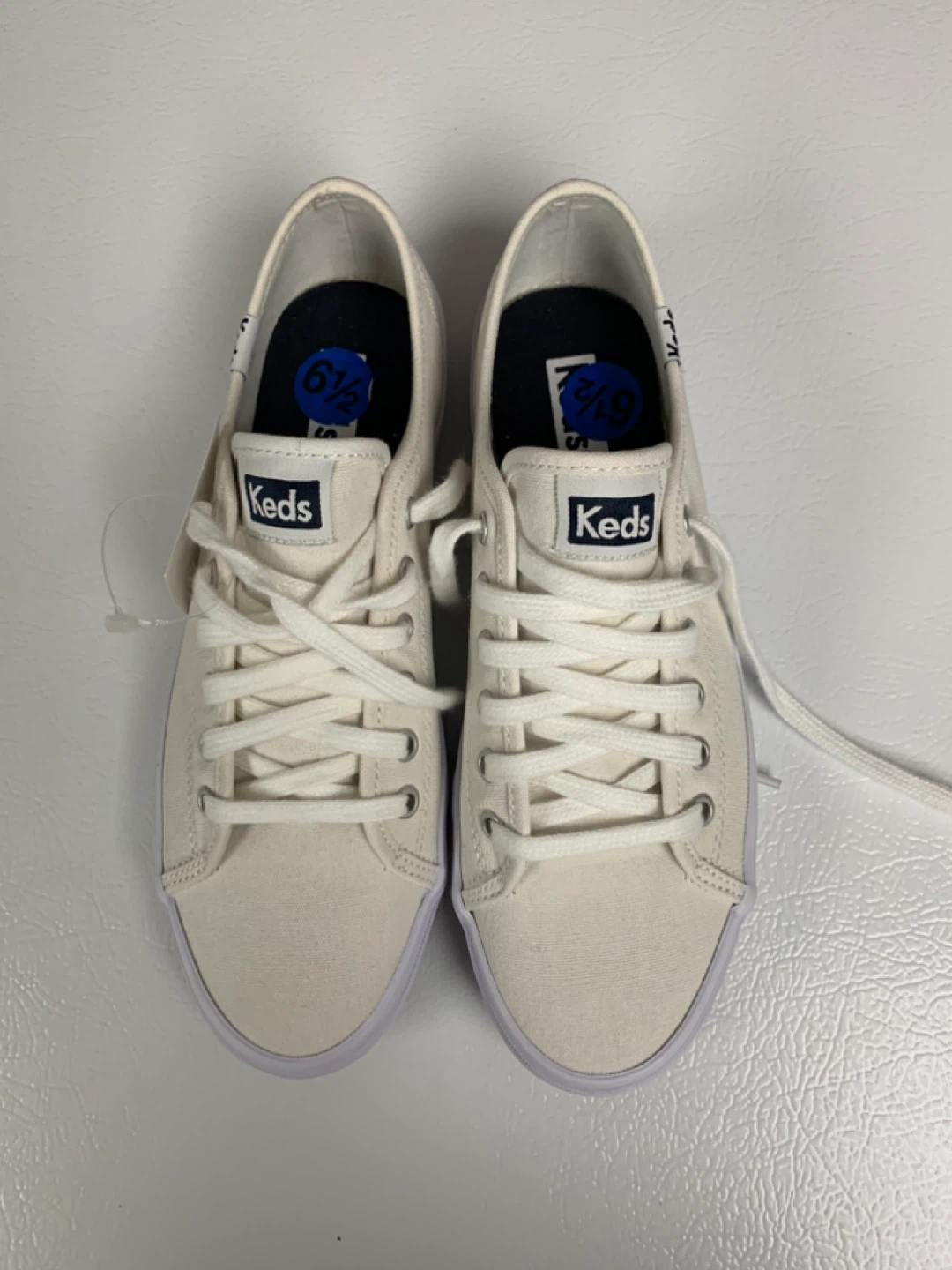 🌱Keds Canvas White Women's Shoes