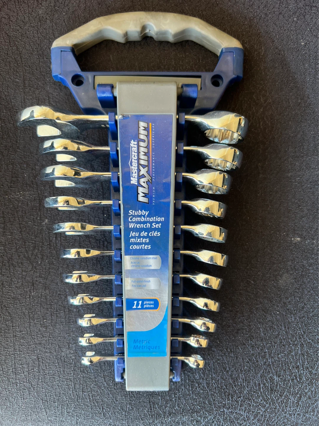 Mastercraft Maximum Stubby Wrench Set - 11 Pieces
