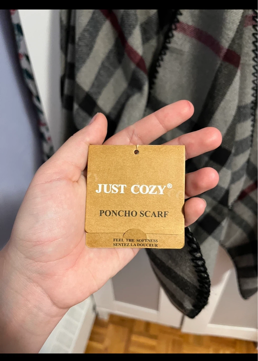 Just Cozy Poncho Scarf - photo 3