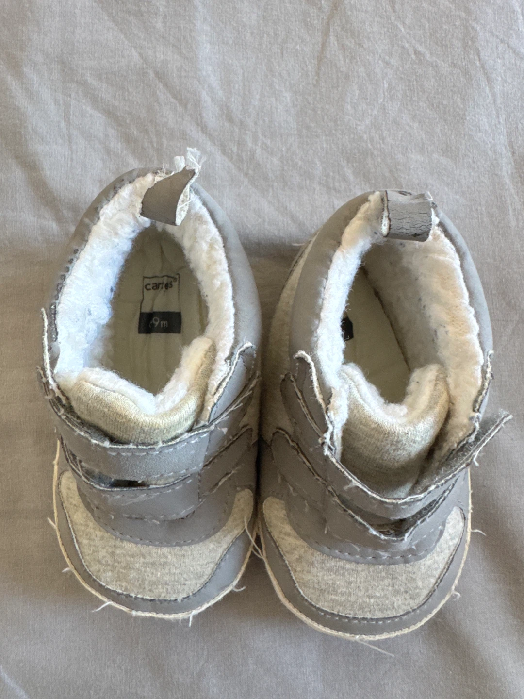Baby Kids Grey Knit Slip-On Shoes - photo 4