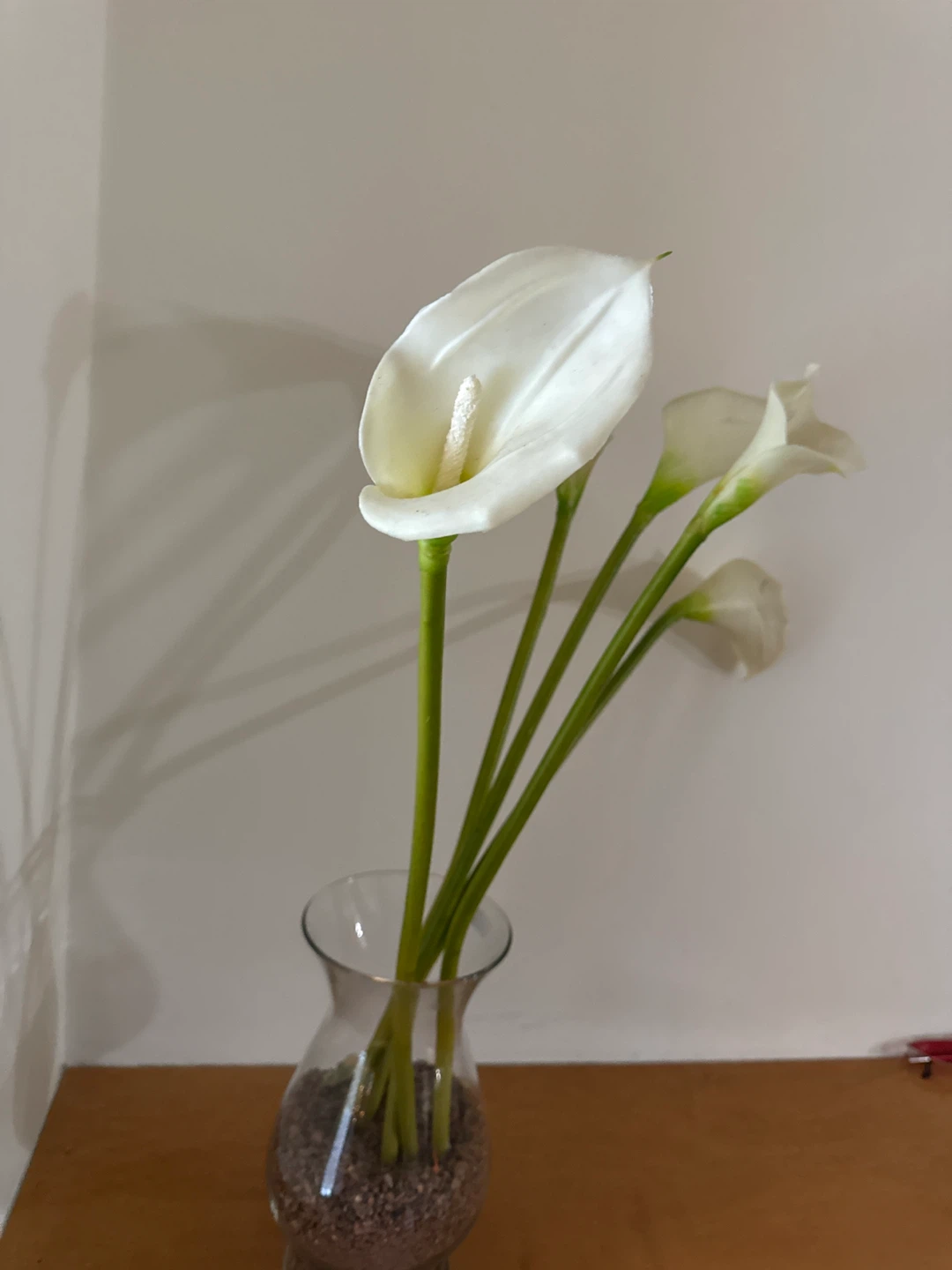 Artificial White Calla Lily Arrangement - photo 2