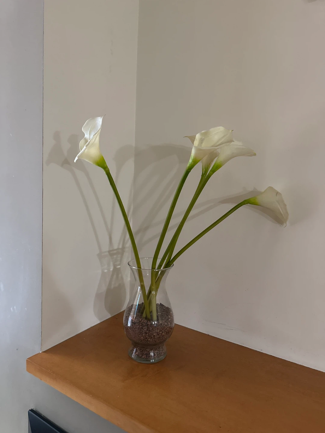 Artificial White Calla Lily Arrangement