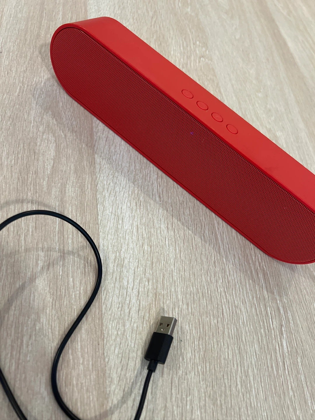 Red Portable Bluetooth Speaker - photo 4