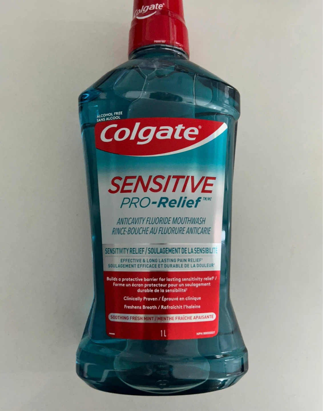 Brand New Colgate Sensitive Pro-Relief Mouthwash