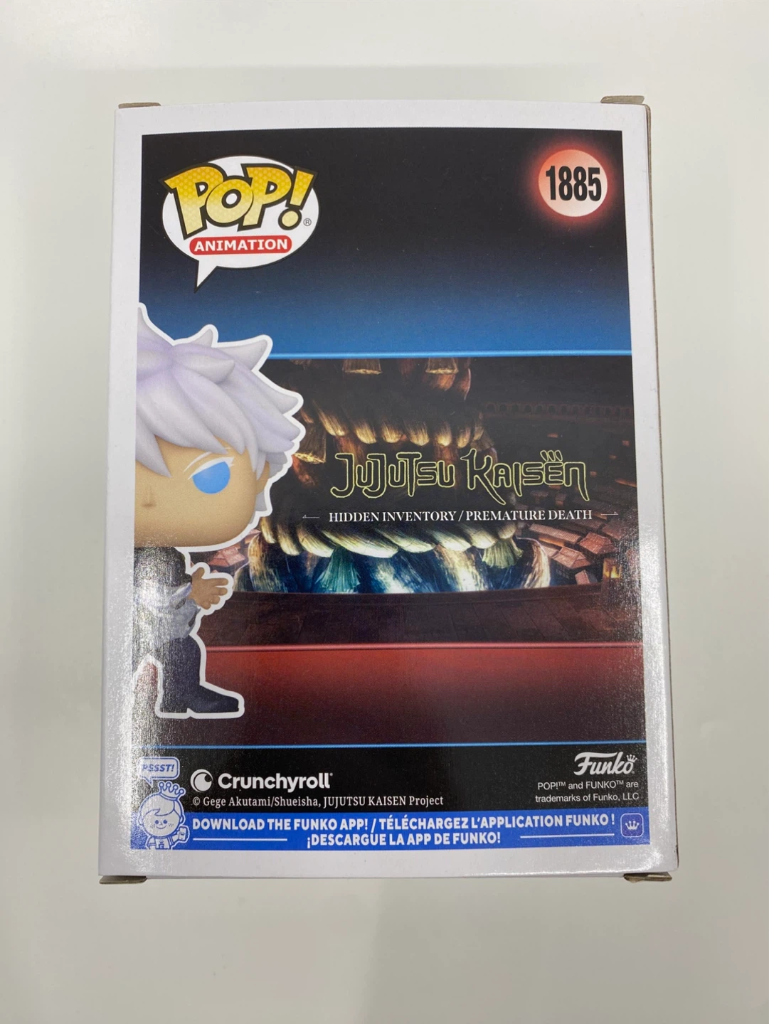 Funko Pop Jujutsu Kaisen Satoru Gojo #1885 - photo 3