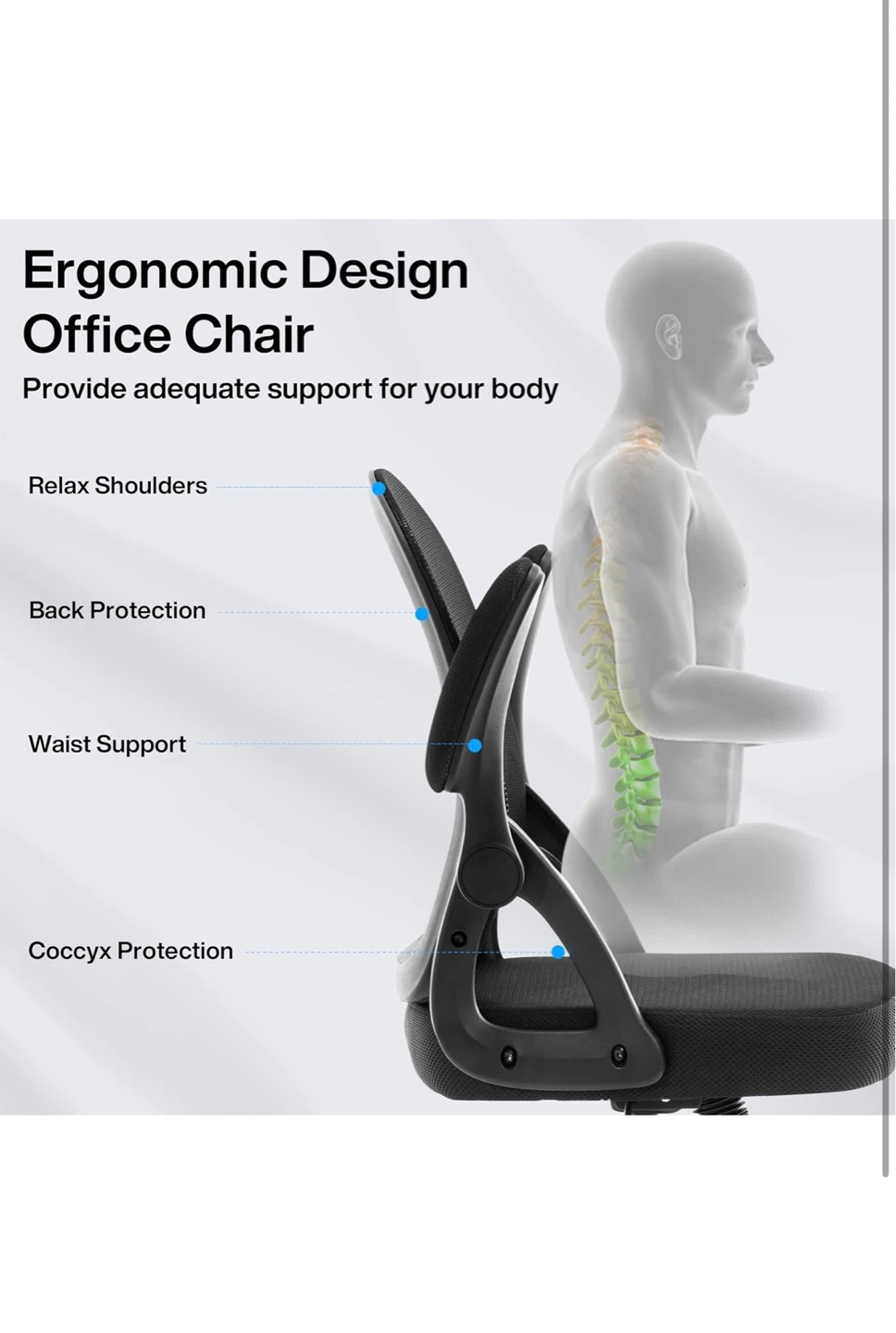 Ergonomic Mesh Office Chair - photo 4