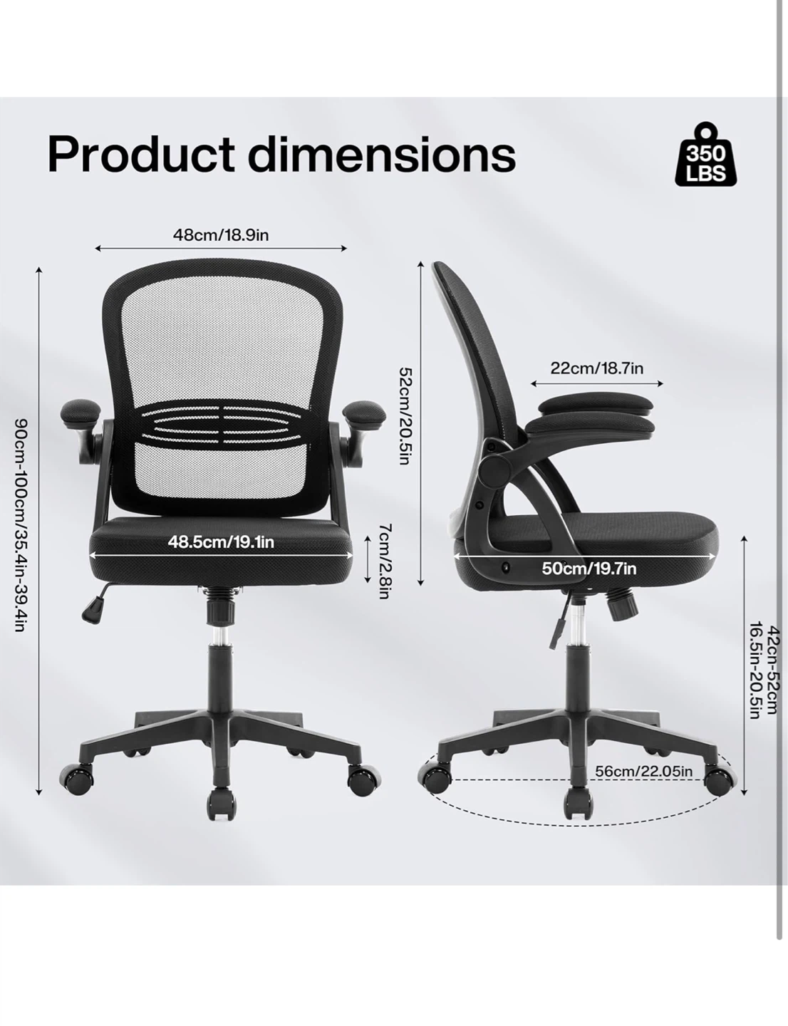 Ergonomic Mesh Office Chair - photo 3