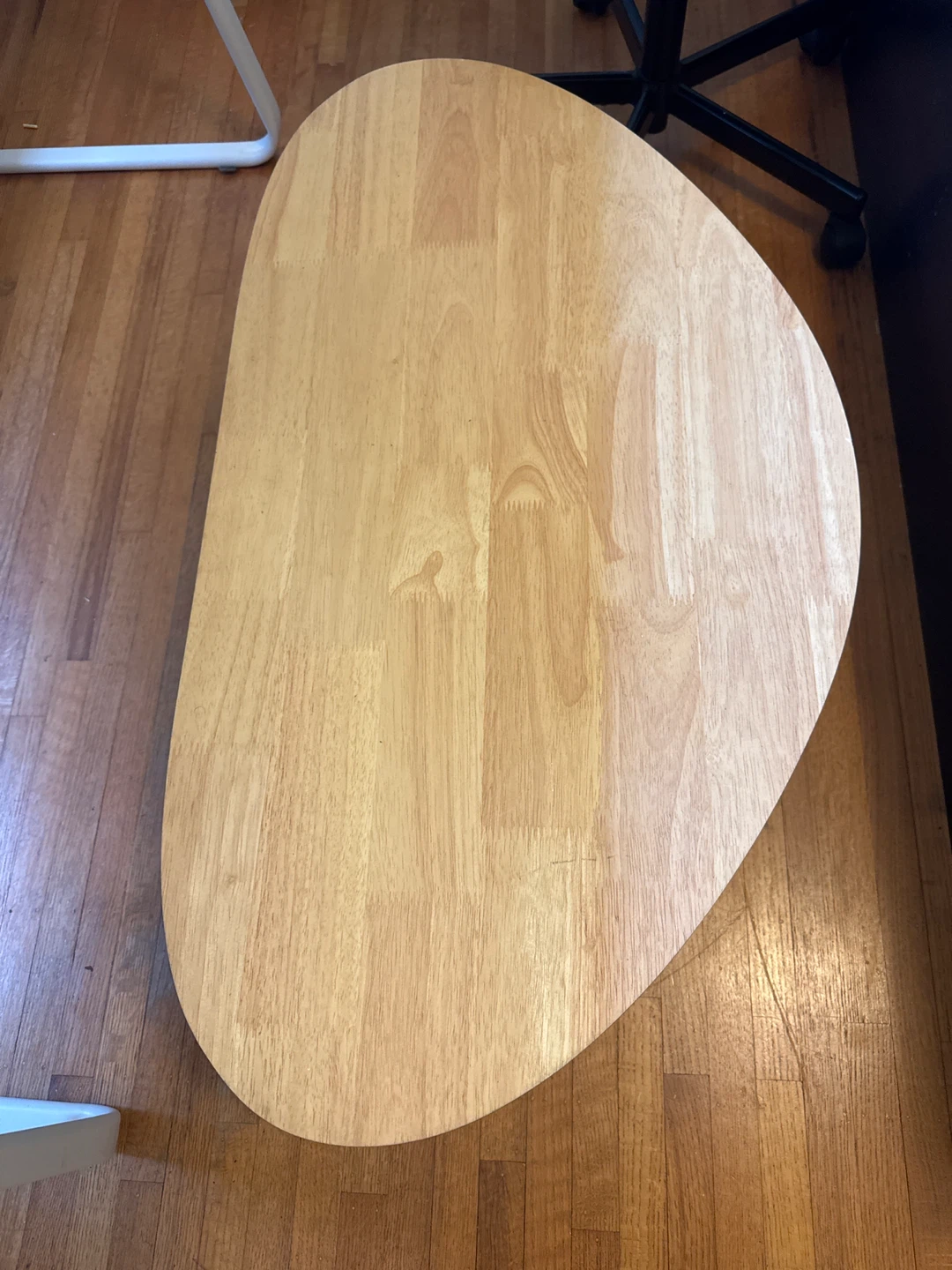 Wooden Coffee Table with Shelf