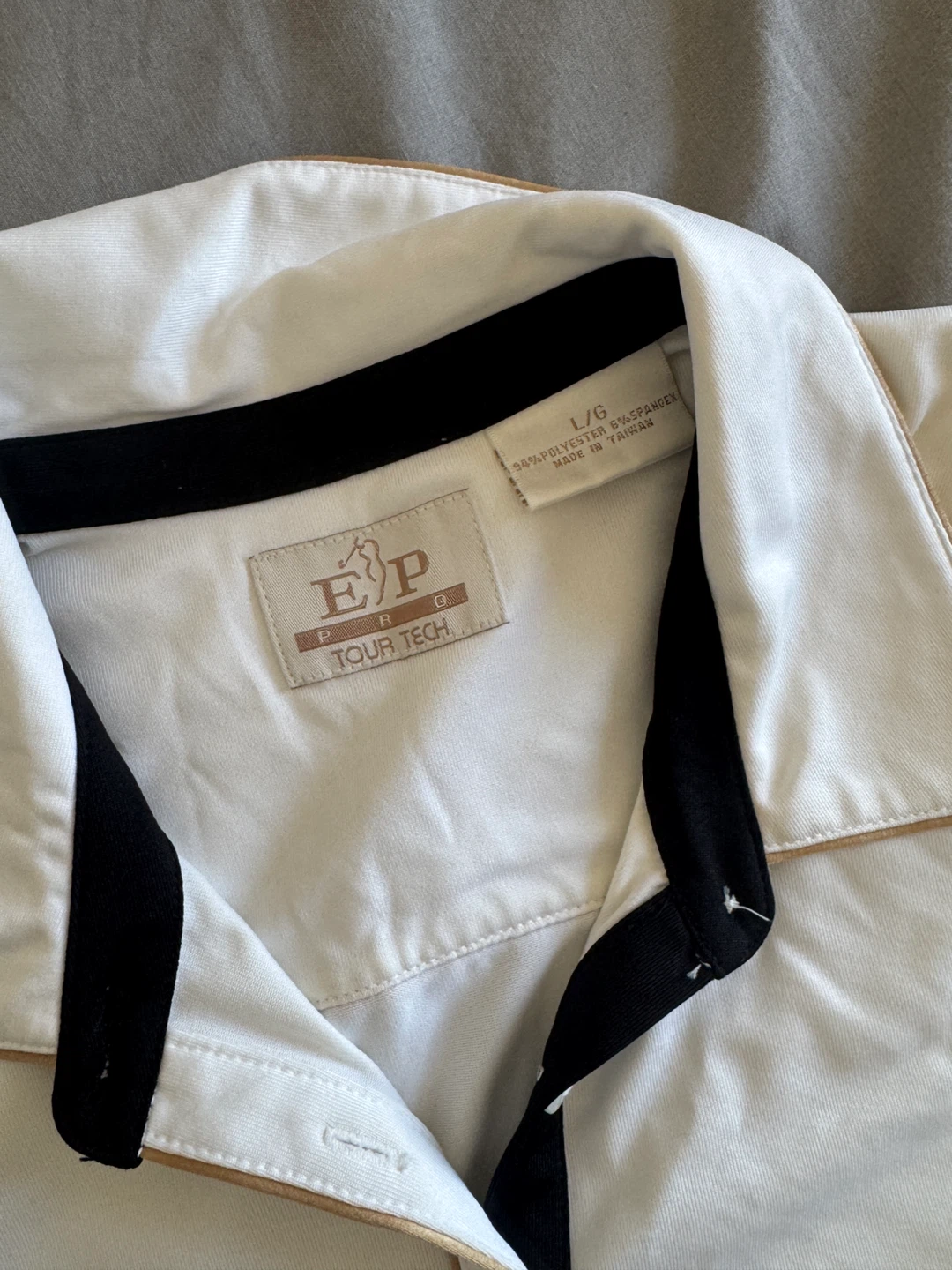 EP Pro Tour Tech Women's Polo Shirt - White - Size L - photo 2