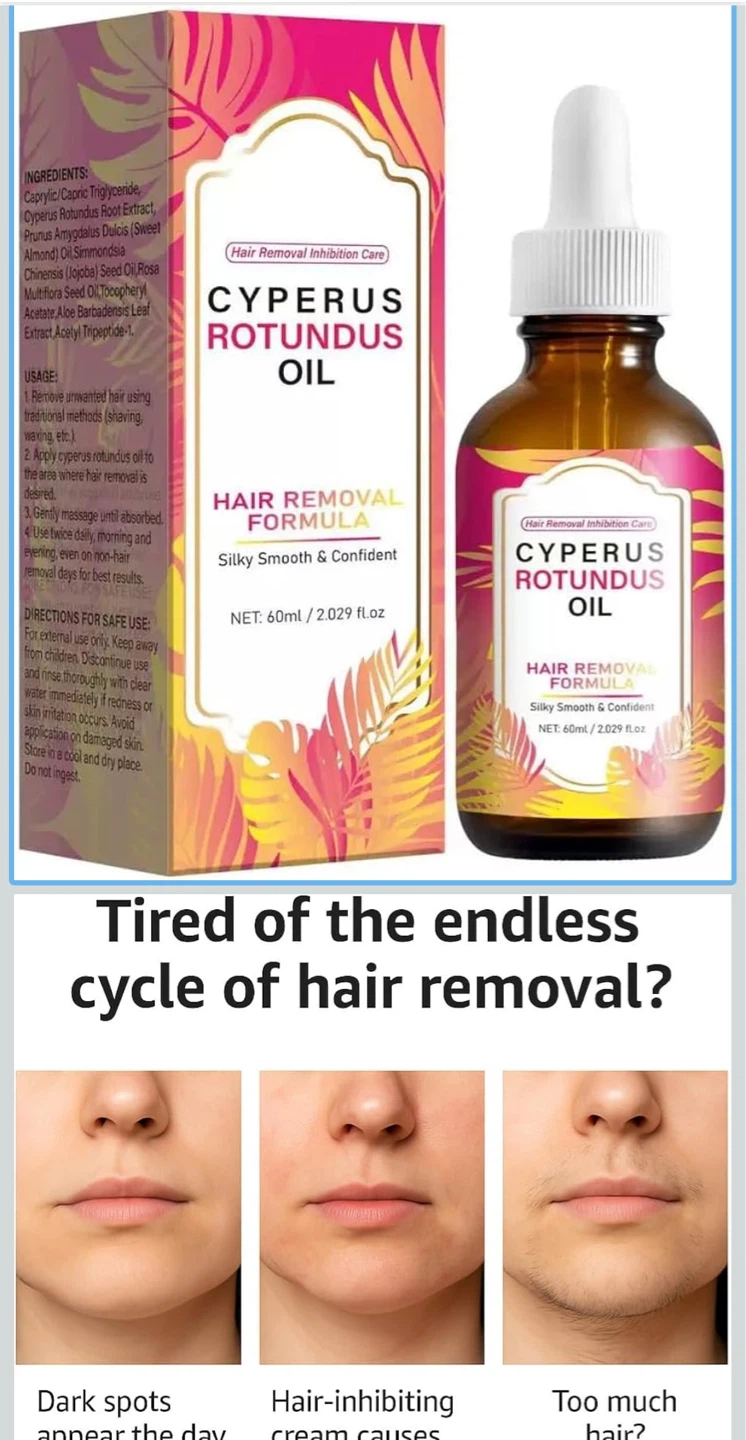 Cyperus Rotundus Oil Hair Removal Formula 60ml