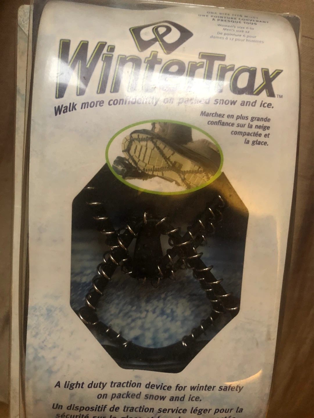 WinterTrax Traction Cleats for Ice and Snow