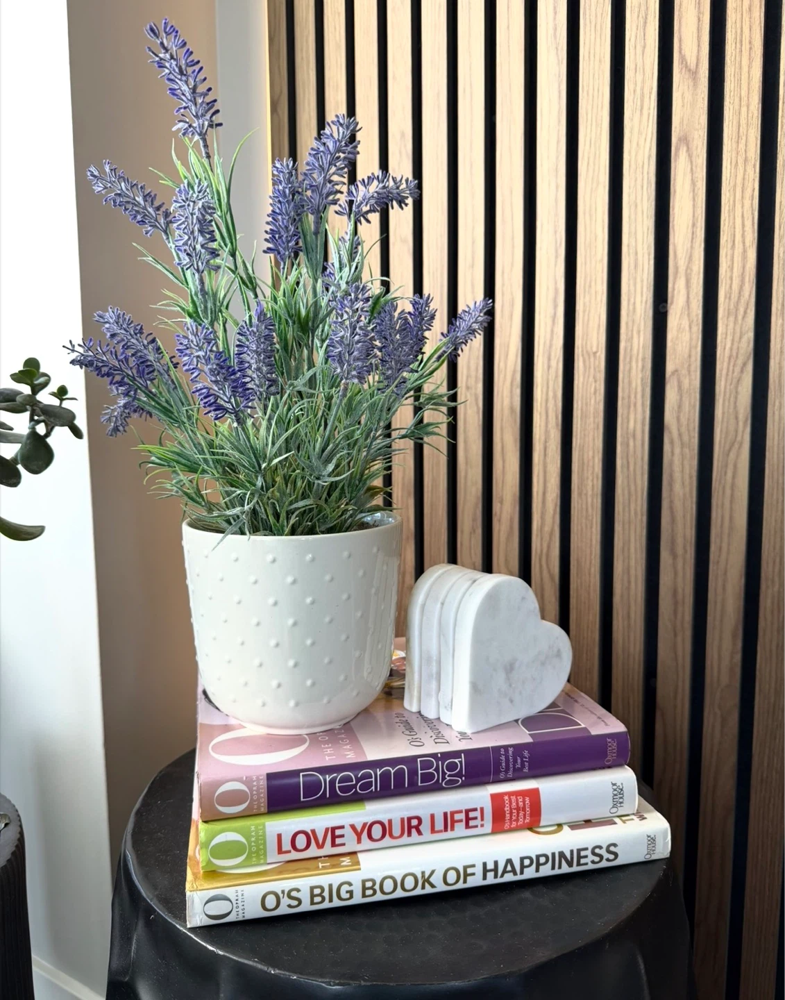 Lavender vase