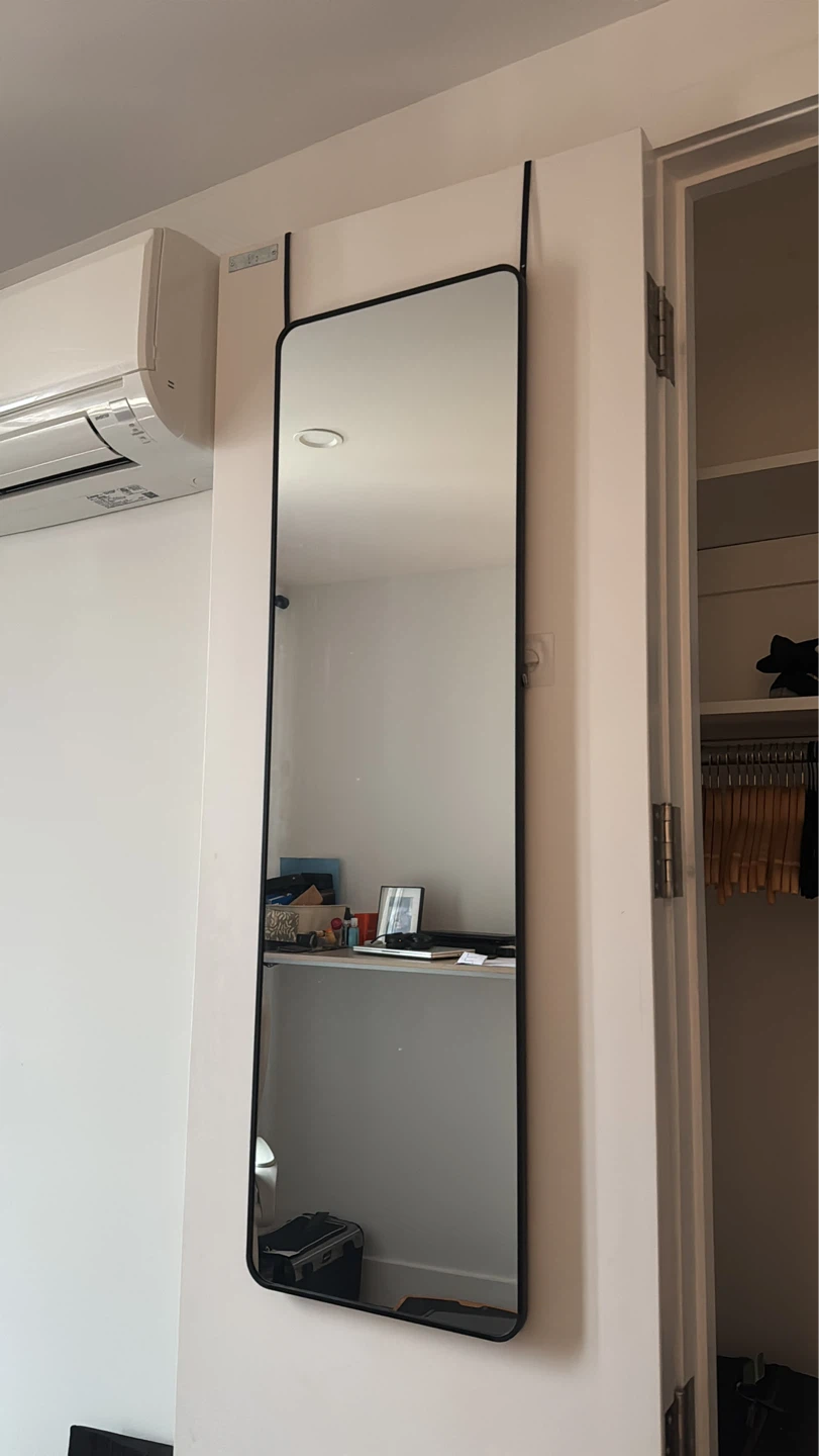 Black Framed Full Length Mirror