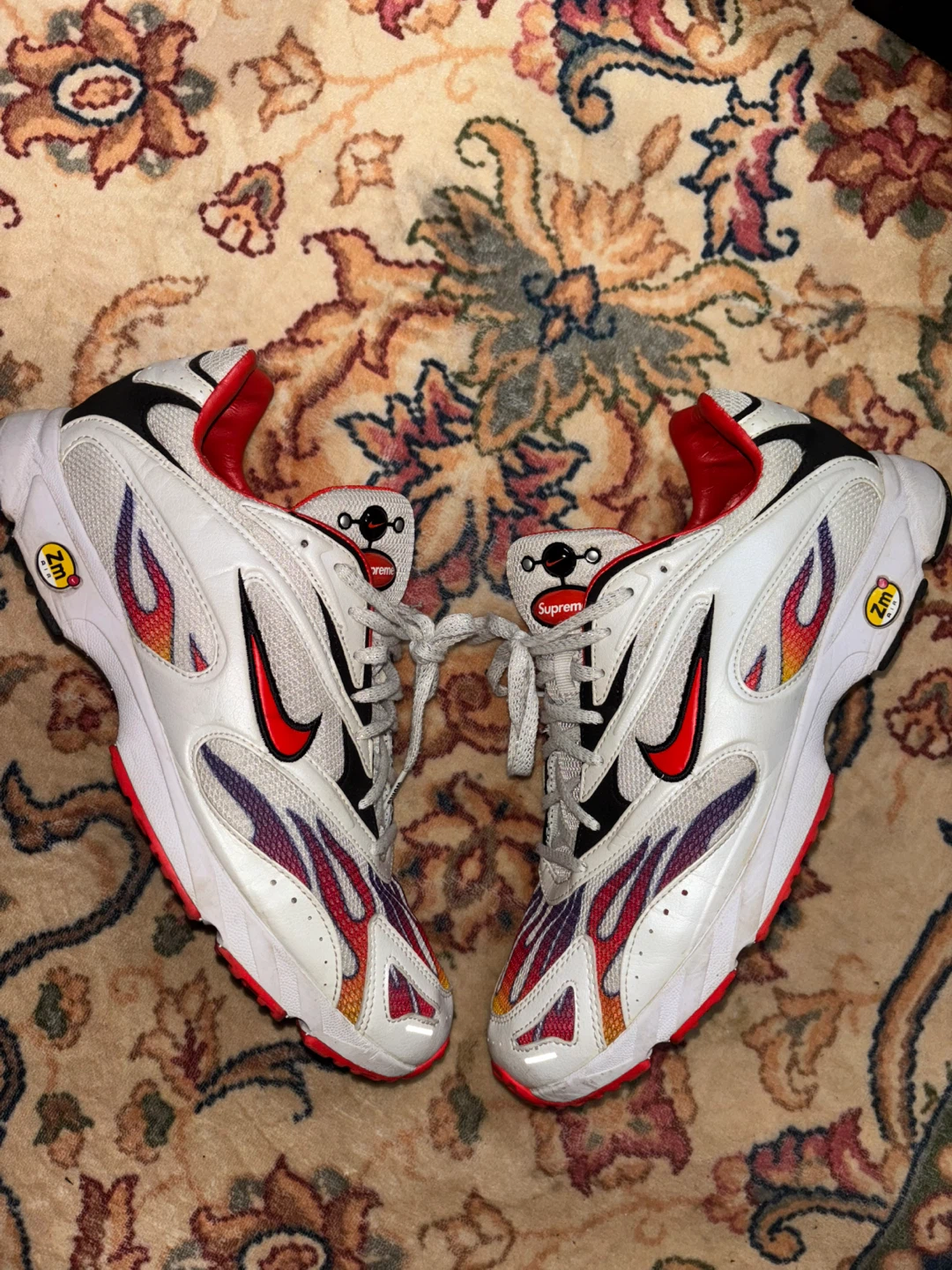 Supreme x Nike x Zoom streak spectrum plus habanero red - photo 2