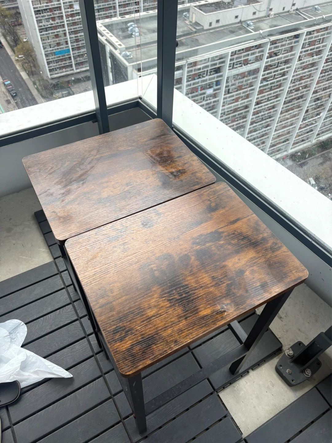 Industrial Style Bar Stools (Set of 2) - photo 2