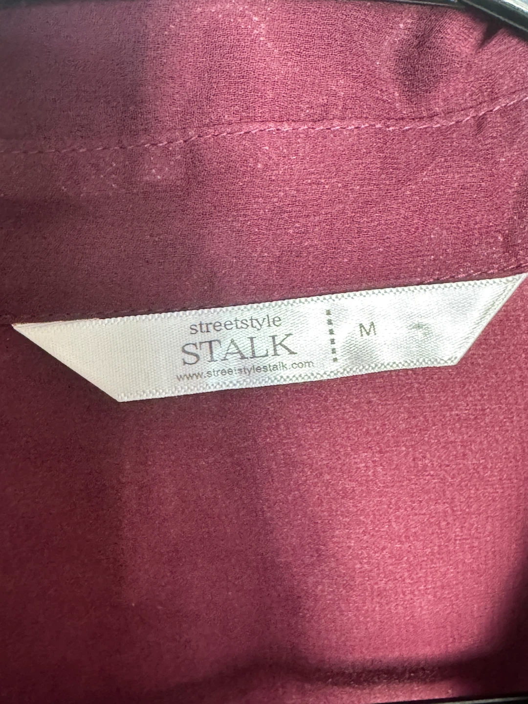 Streetstyle Stalk Sheer Button-Up Shirt - Medium - photo 3