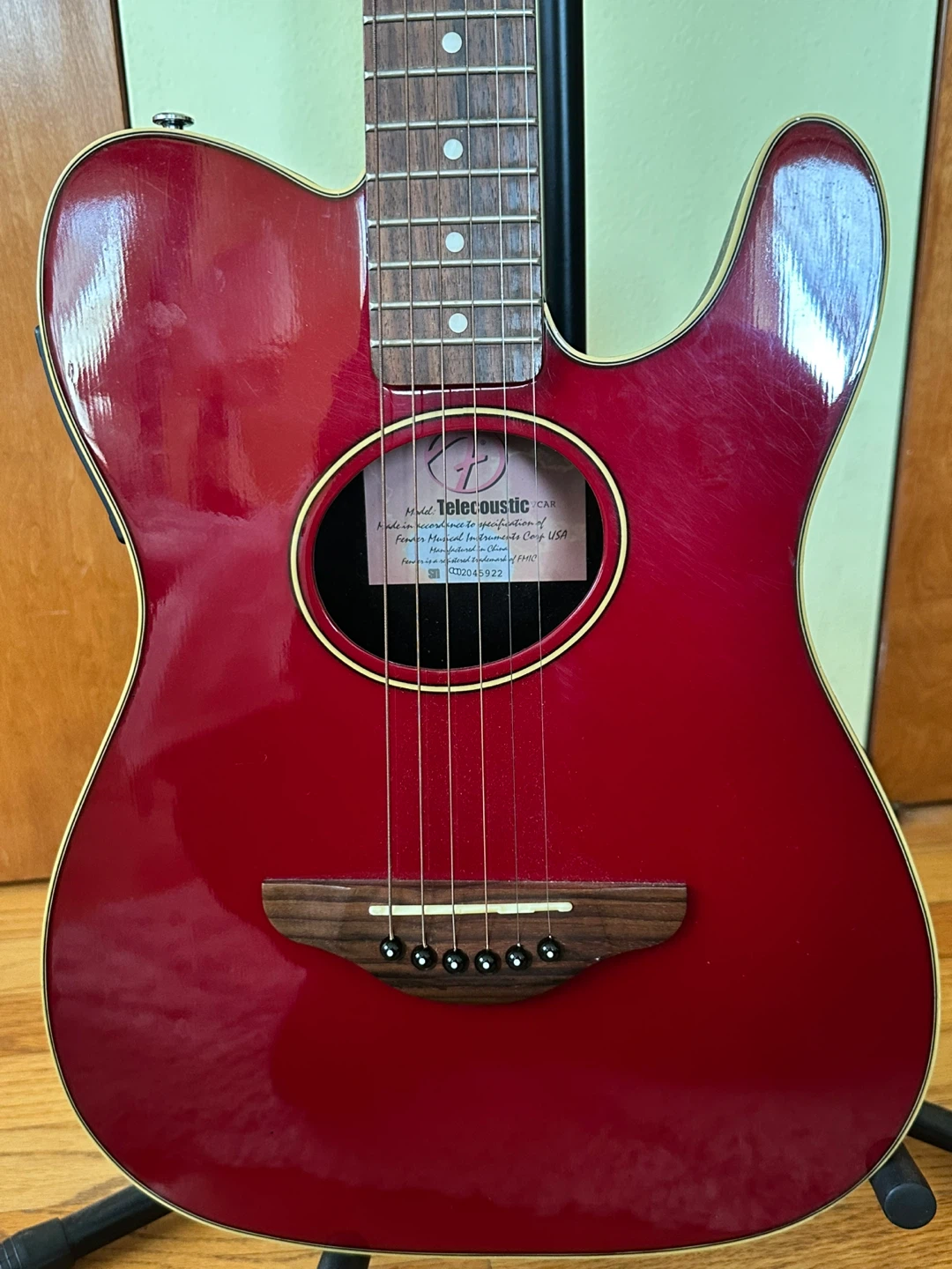 Fender Telecoustic + Marshall Amp + Gig Bag - photo 2