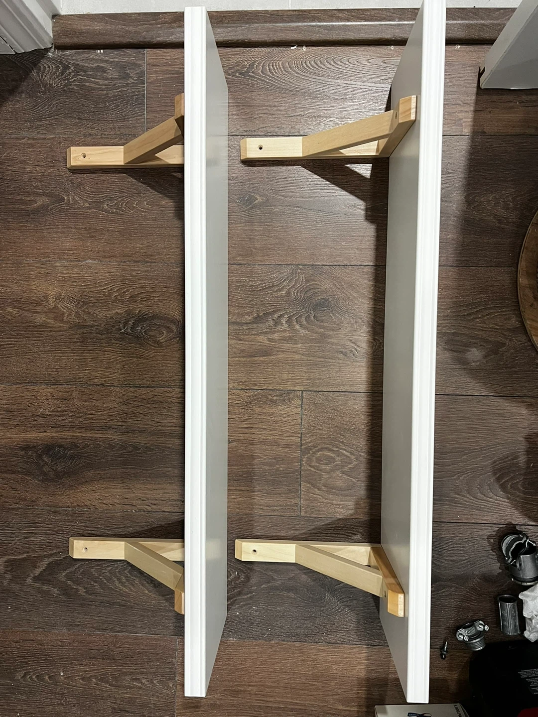 IKEA BERGSHULT White Wall Shelf x 2
