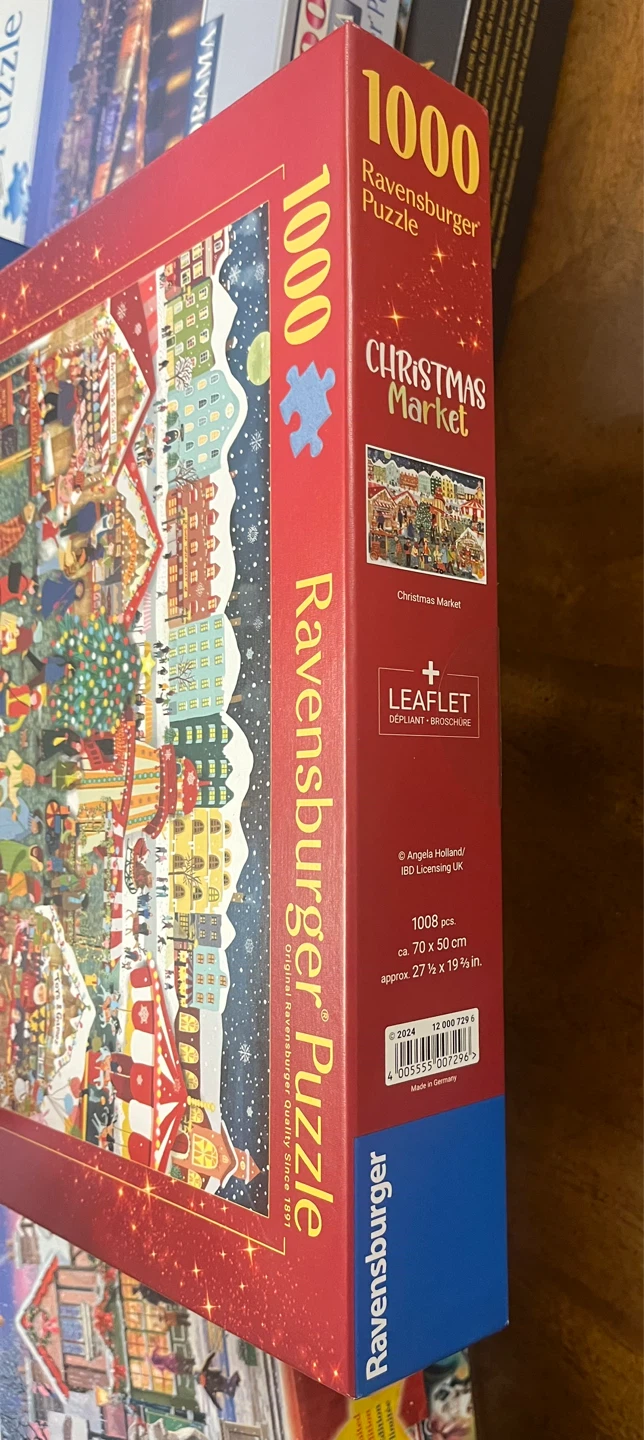 Ravensburger Christmas Market 1000 Piece Puzzle - photo 2