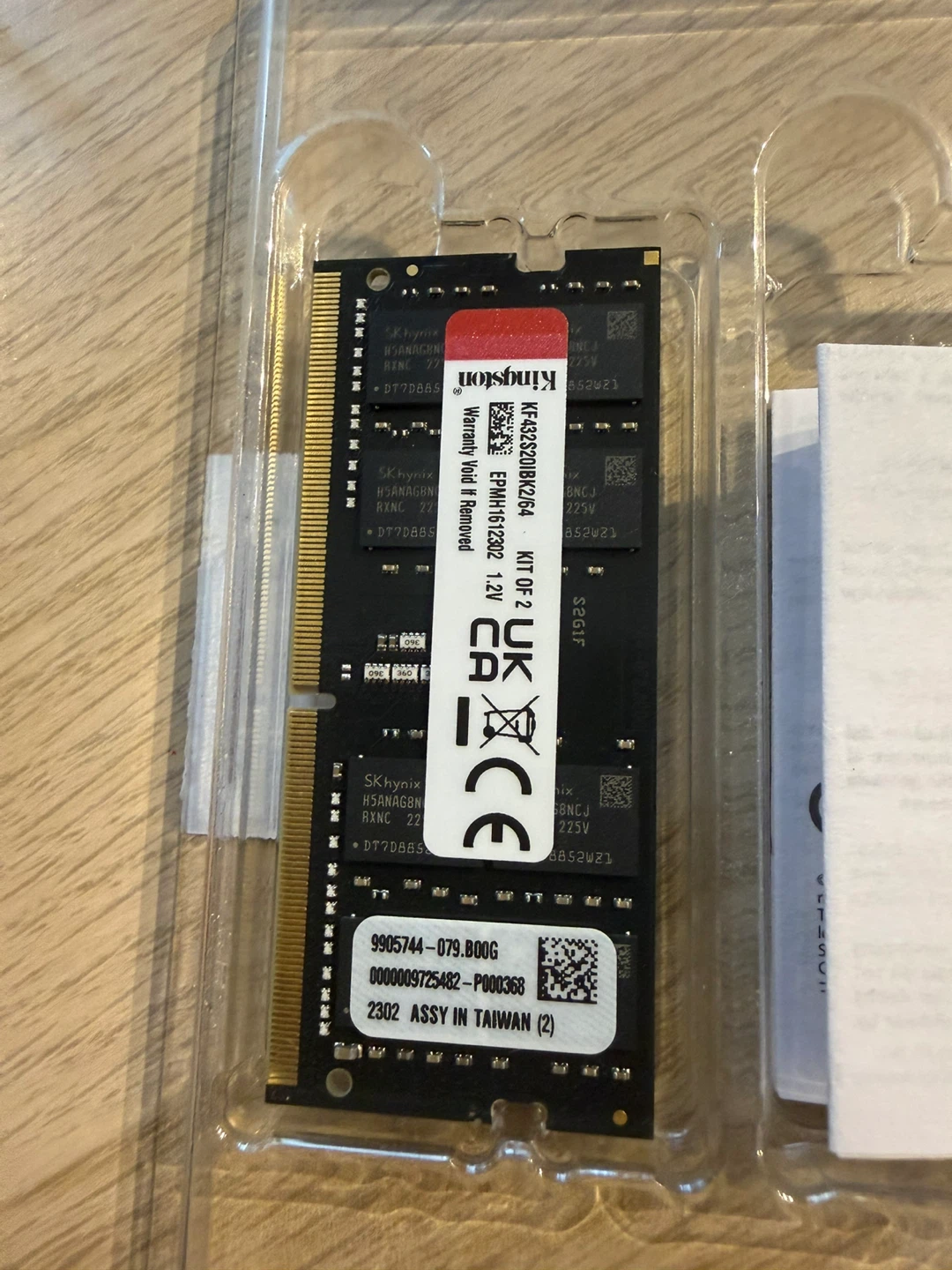 Kingston FURY 32GB (1x32GB) DDR4 3200MT/s RAM