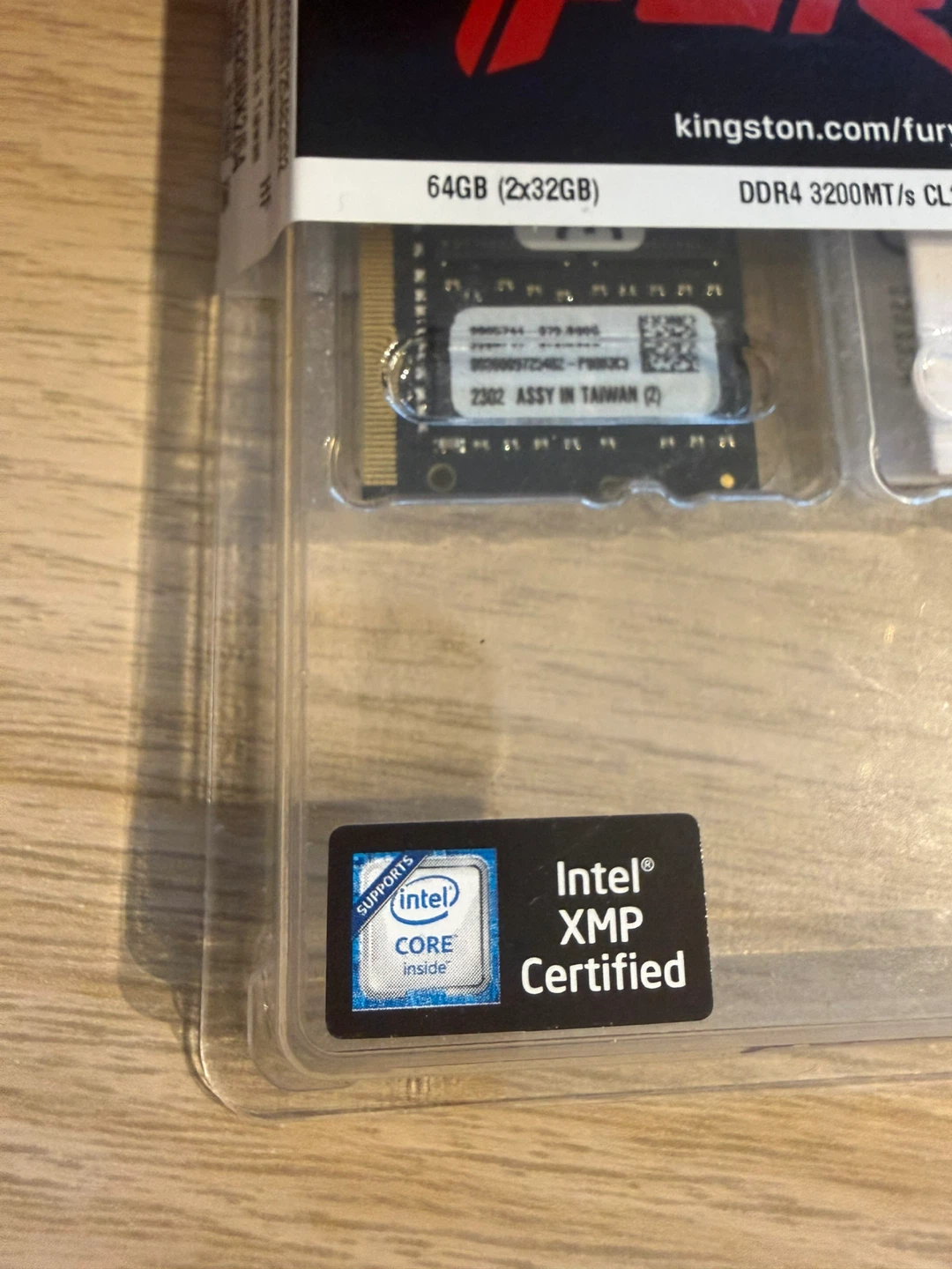 Kingston FURY 32GB (1x32GB) DDR4 3200MT/s RAM - photo 2