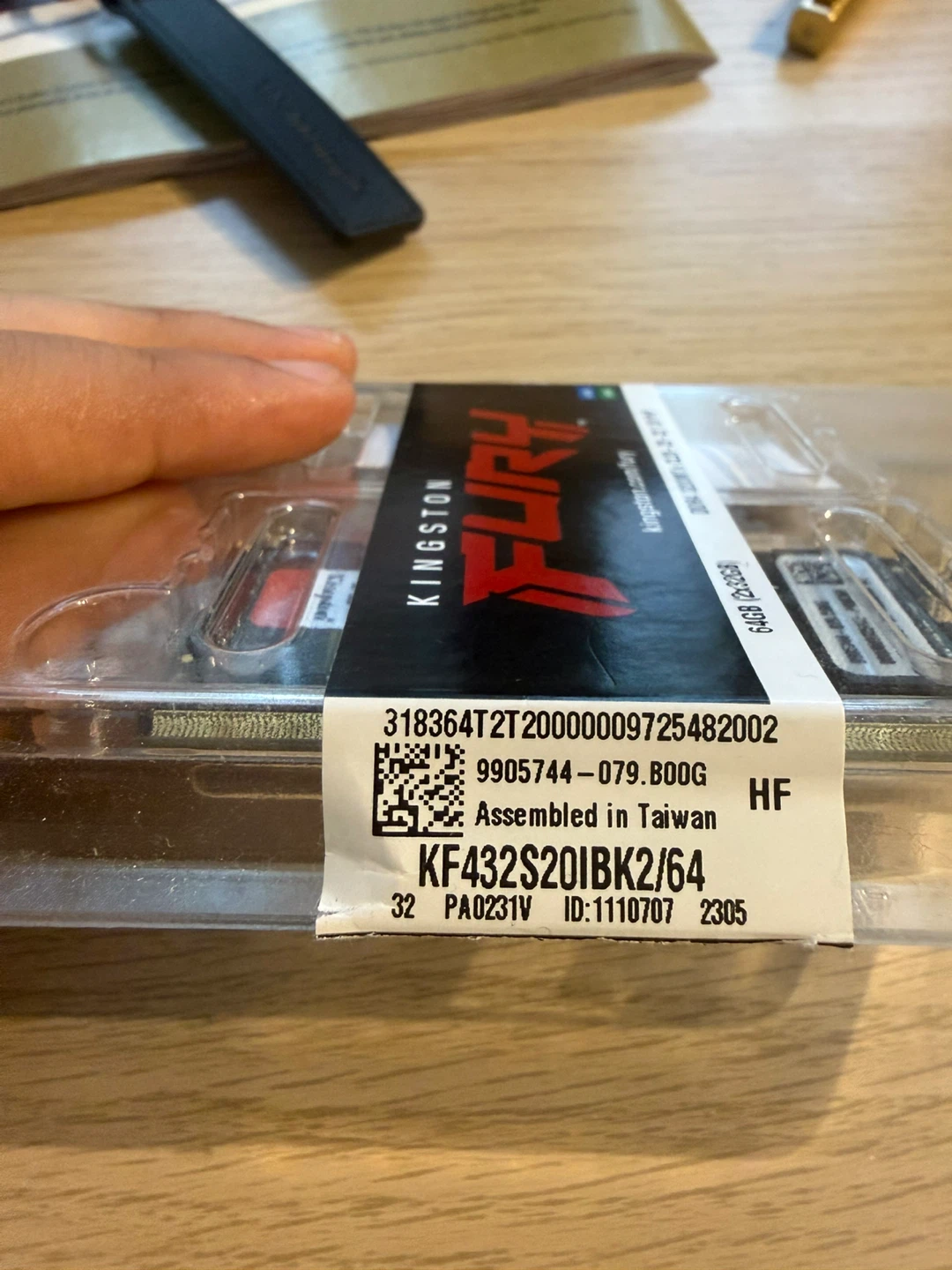 Kingston FURY 32GB (1x32GB) DDR4 3200MT/s RAM - photo 3