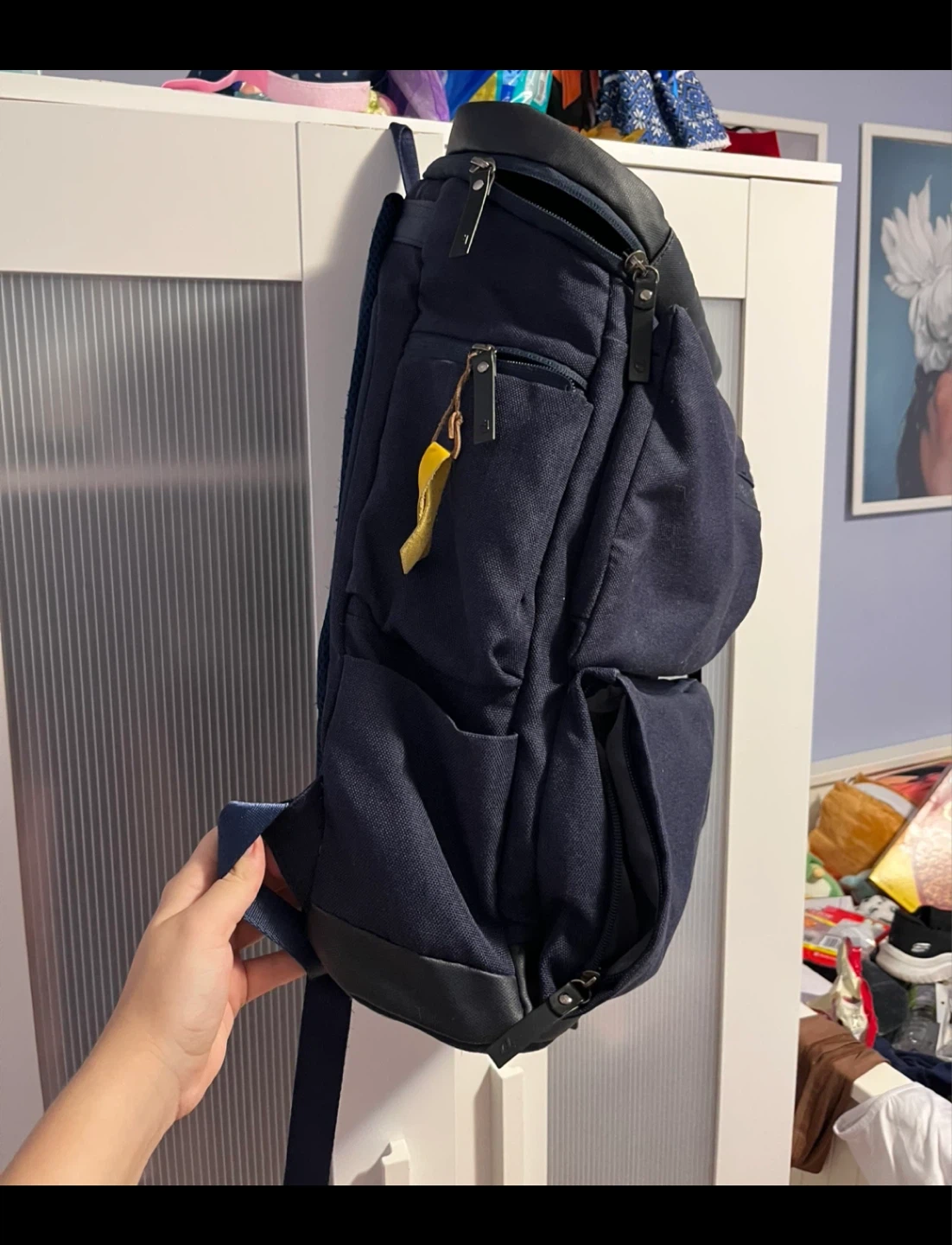 Navy Blue Backpack - photo 2