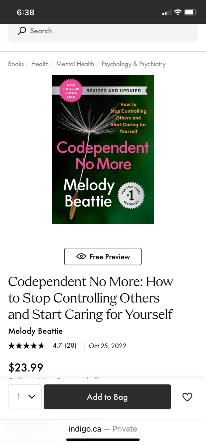 Codependent No More by Melody Beattie - 25th Anniversary Edition