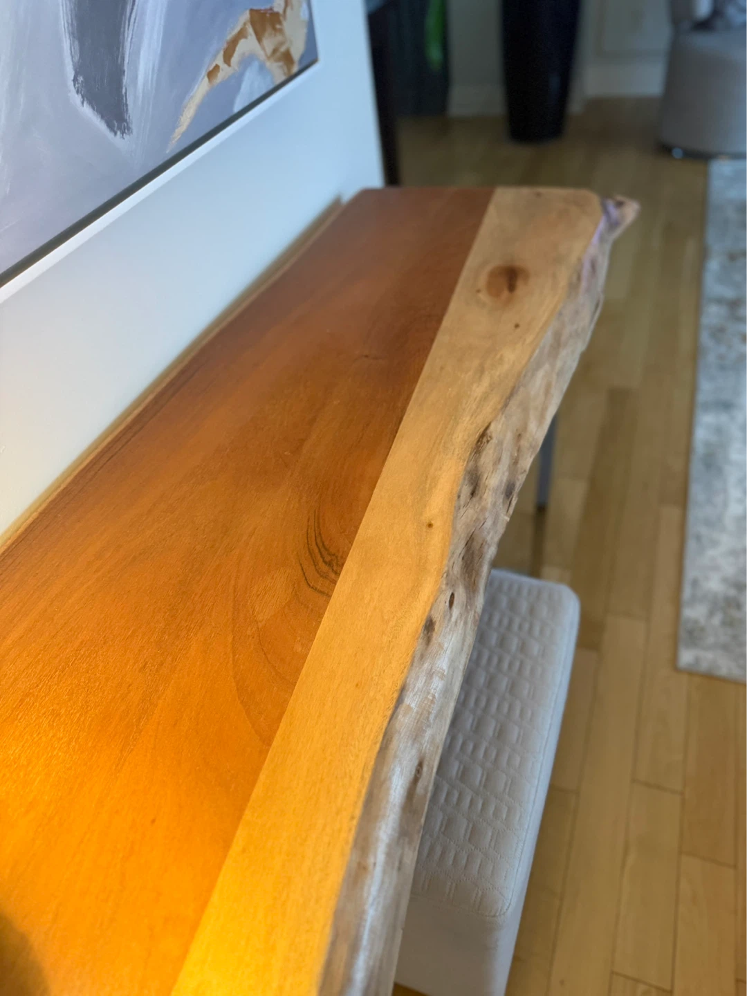 Live Edge Console Table - photo 3