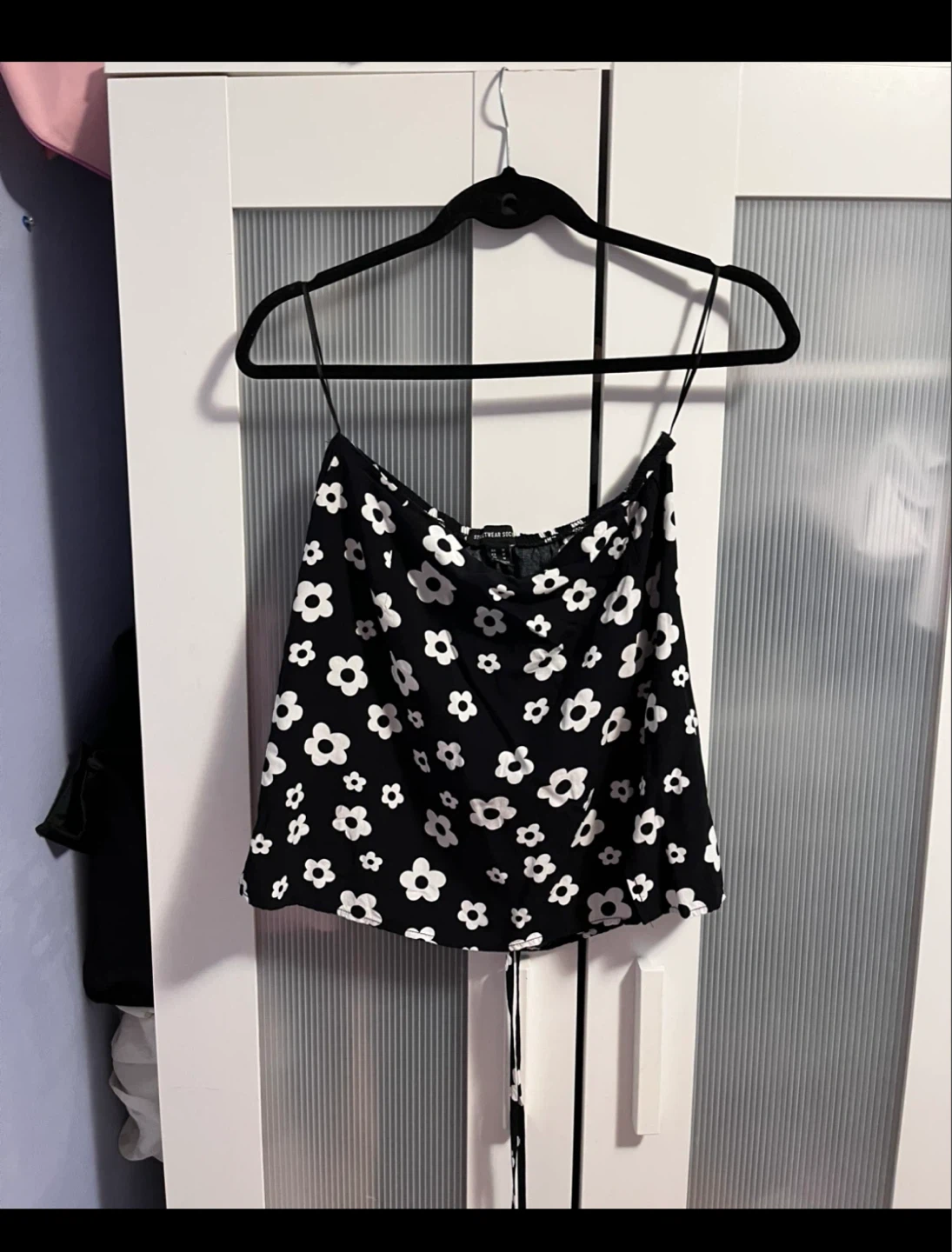 Streetwear Society Black Floral Mini Skirt - Size M - photo 2
