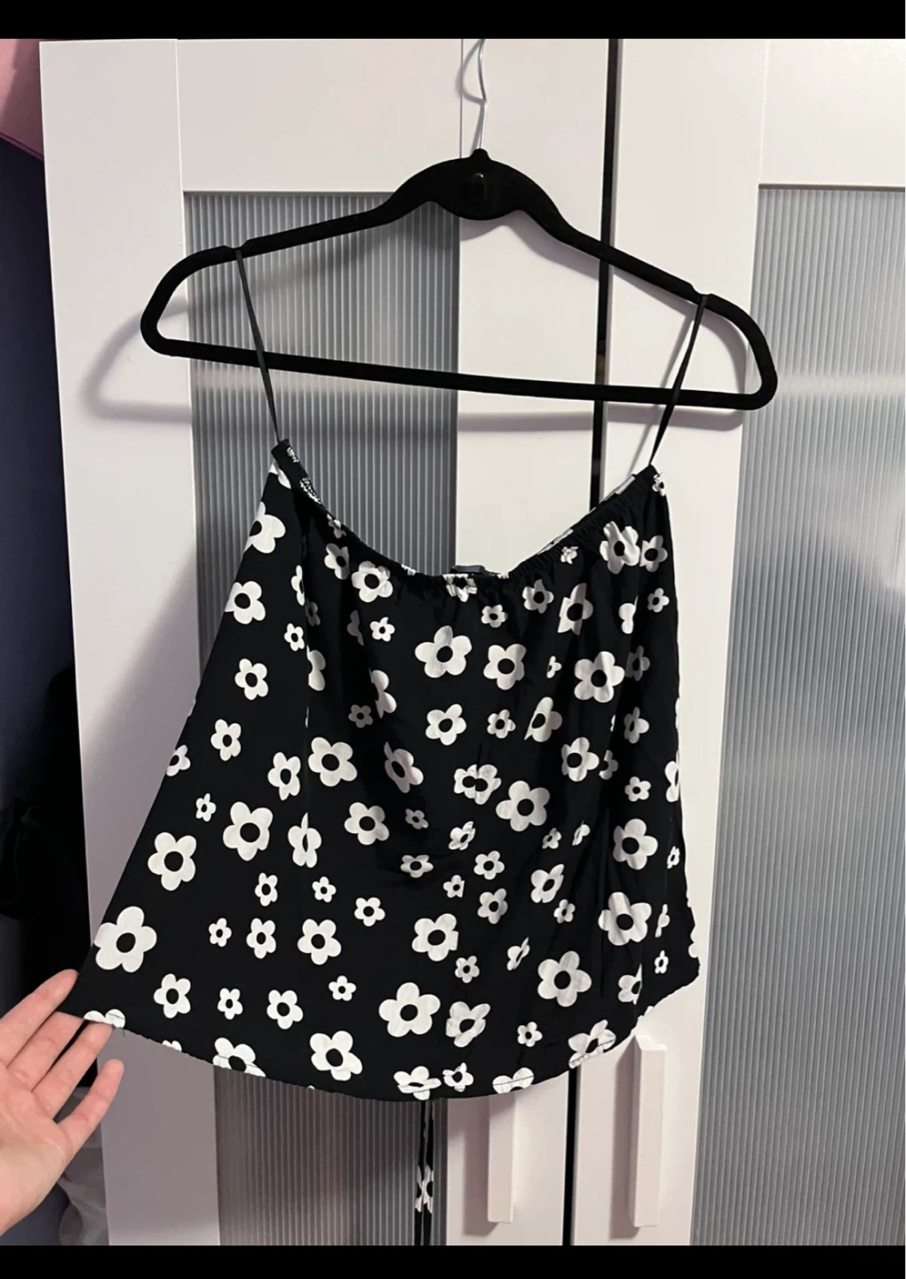 Streetwear Society Black Floral Mini Skirt - Size M - photo 3