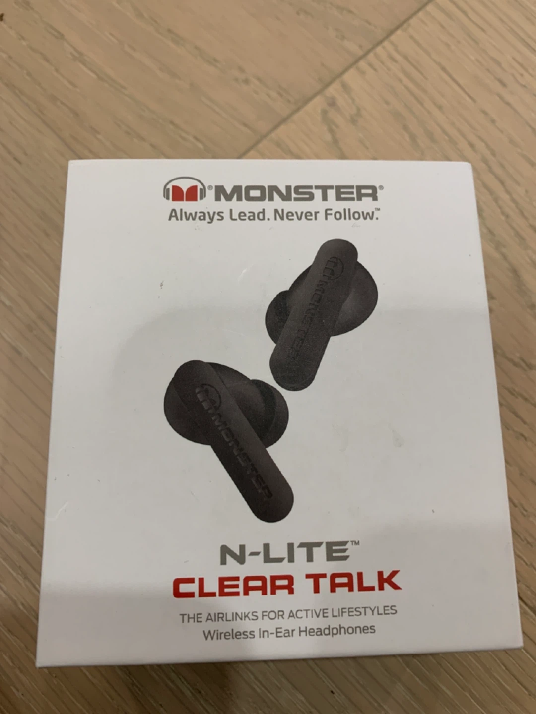 NewMonster N-Lite Clear Talk Wireless In-Ear Headphones - Black