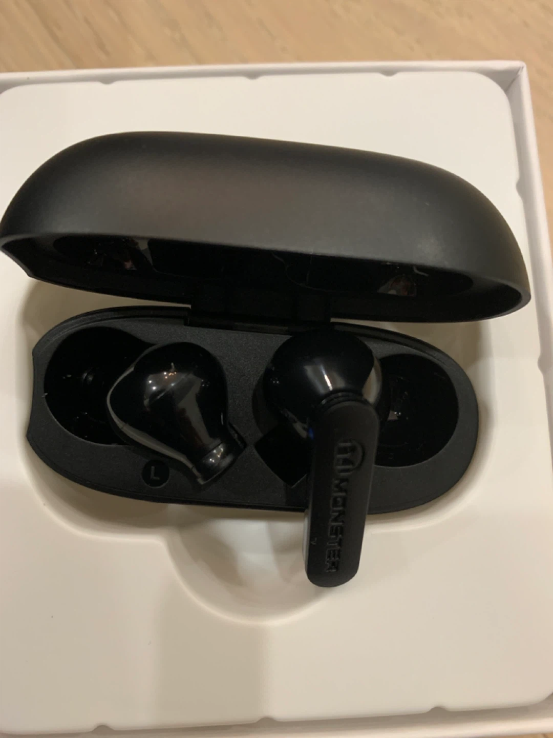 NewMonster N-Lite Clear Talk Wireless In-Ear Headphones - Black - photo 3