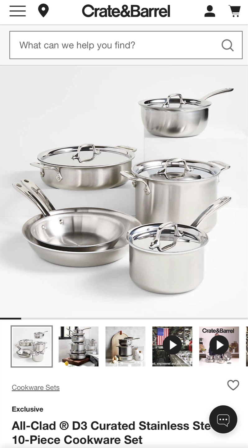 All Clad D3 Curated 10 Piece Set - photo 3