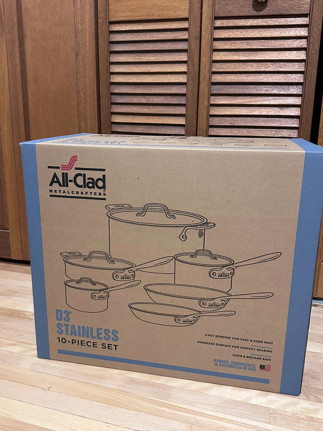All Clad D3 Curated 10 Piece Set
