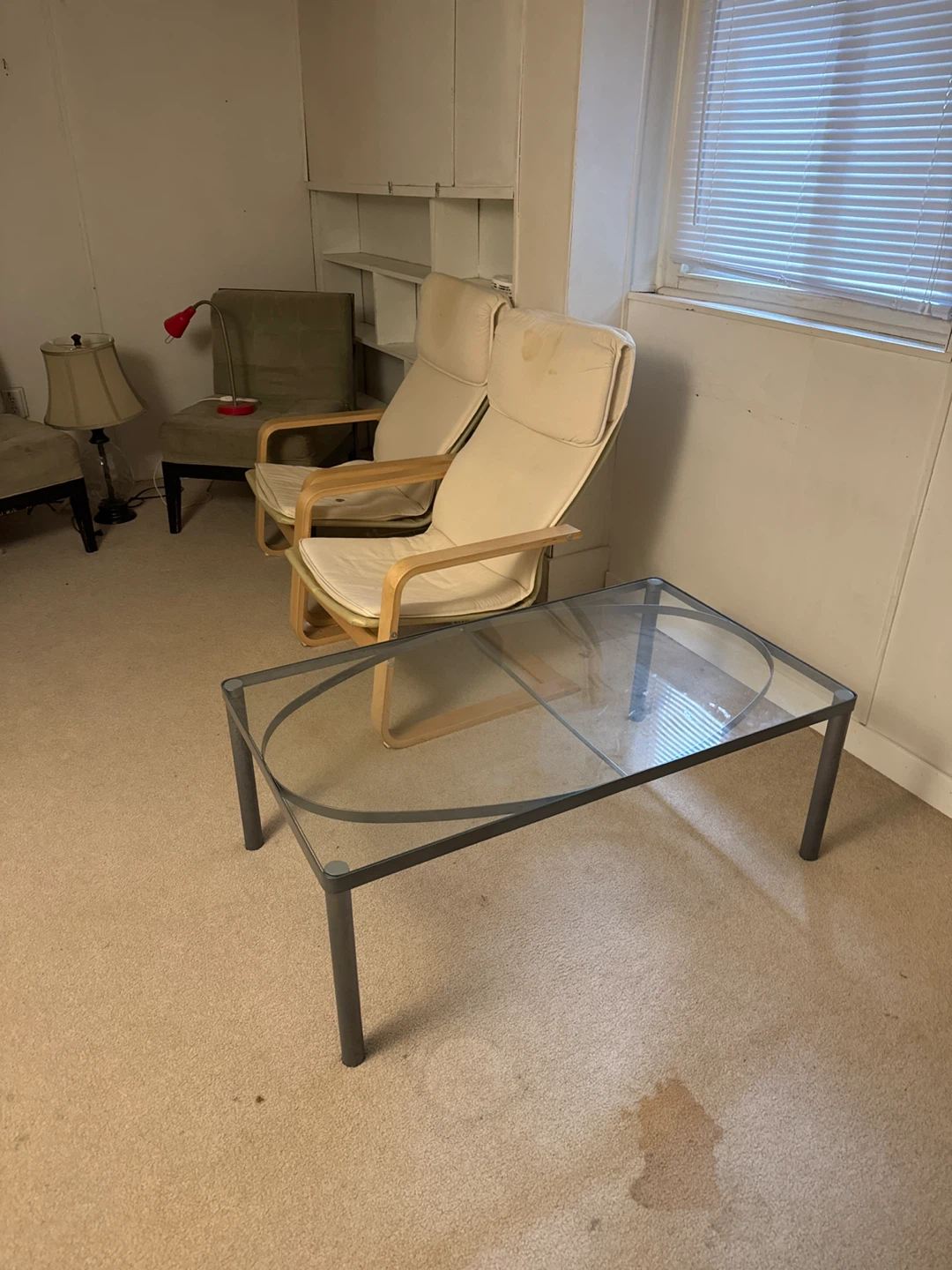 Glass Top Coffee Table - photo 2