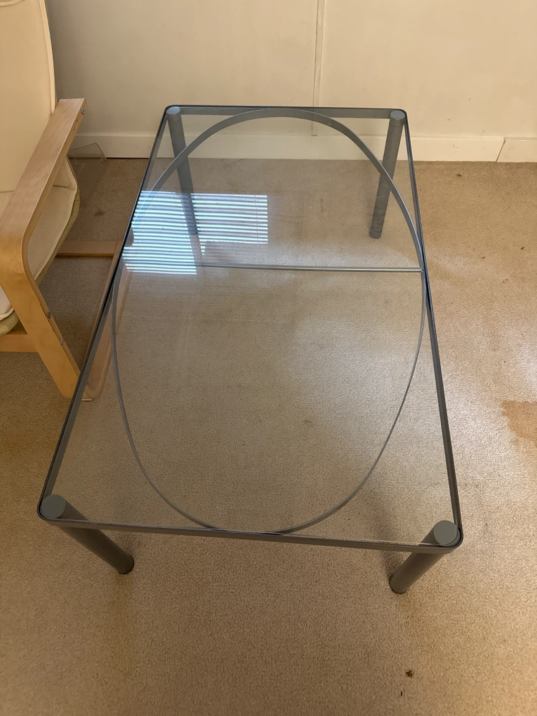Glass Top Coffee Table