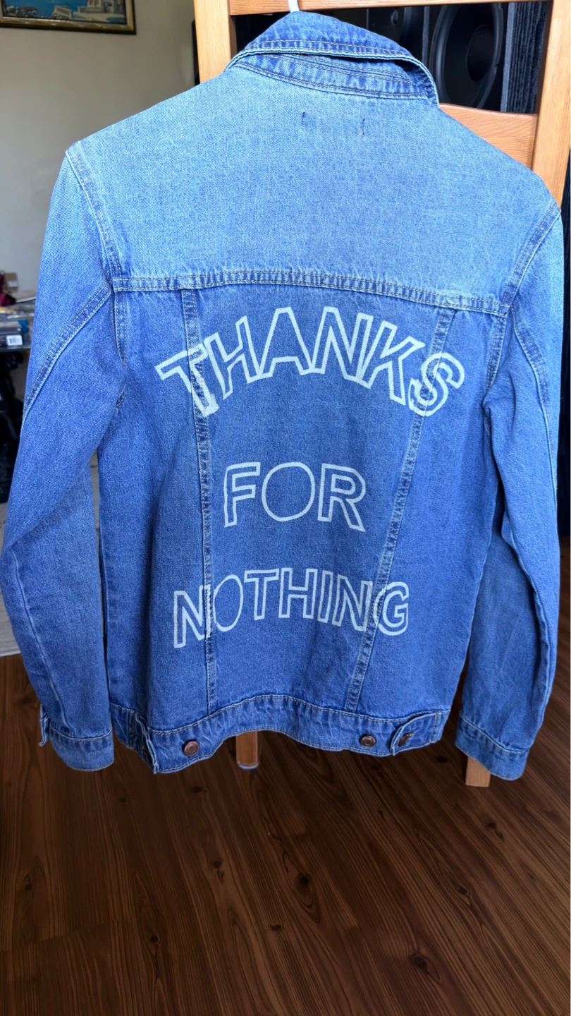 Streetwear Society Denim Jacket. SIZE S ( Oversized ) - photo 4