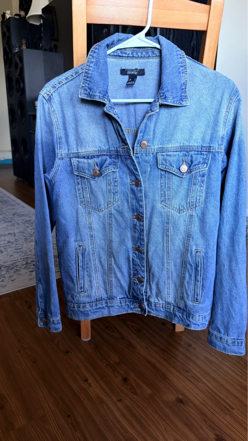 Streetwear Society Denim Jacket. SIZE S ( Oversized ) - photo 3