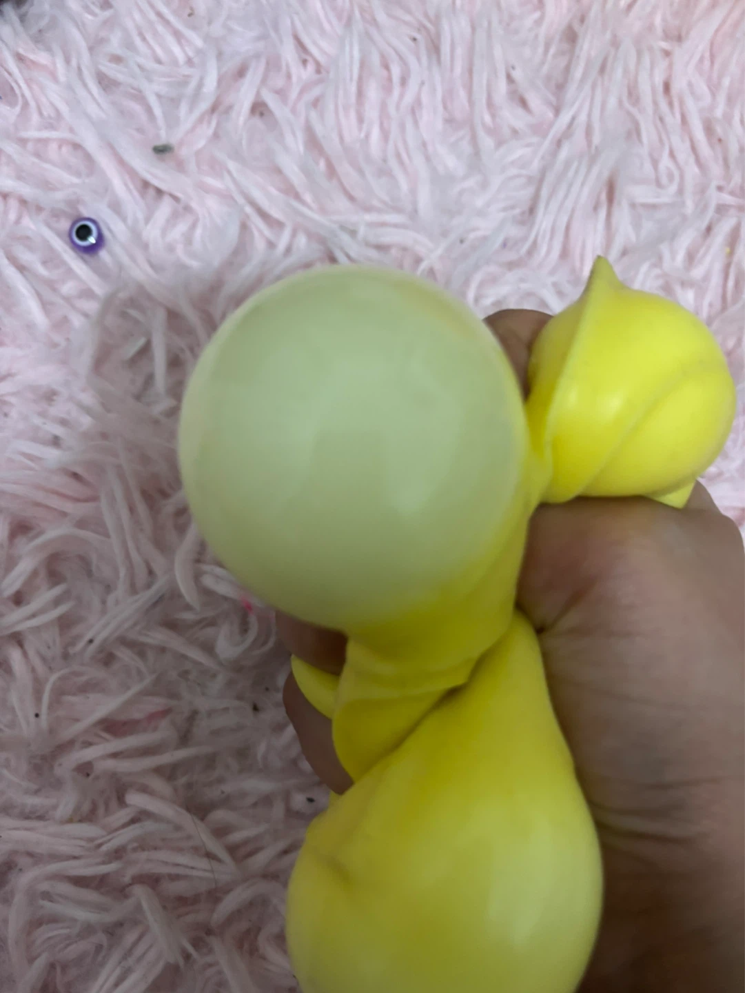 Yellow Cheese Slice Squishy Toy - photo 2