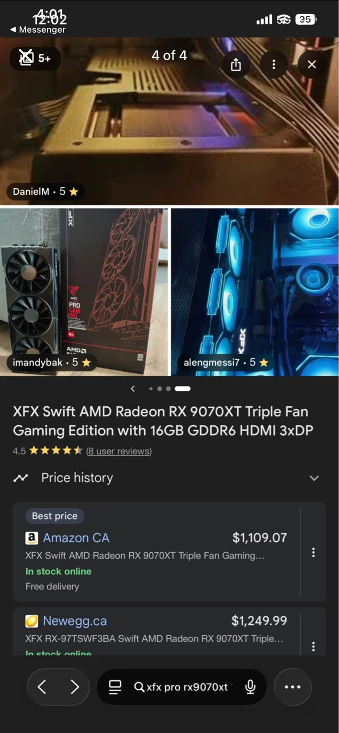 XFX RX 9070 XT Graphics Card - photo 4