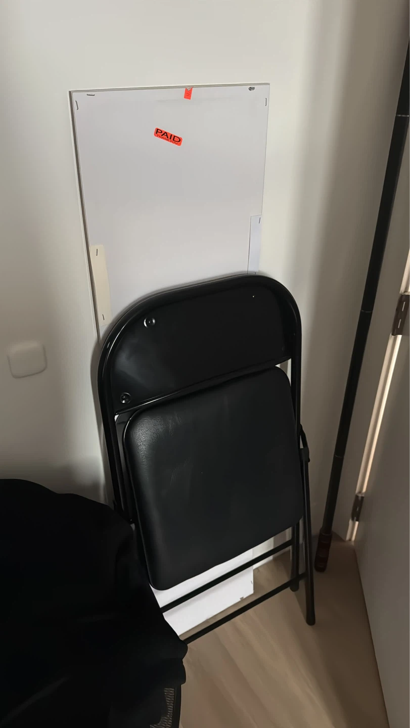 Black Folding Chair