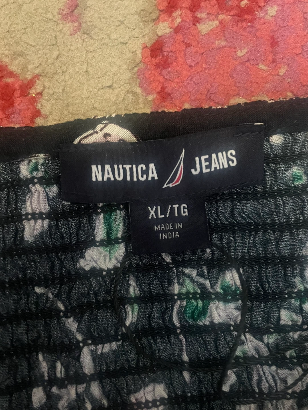 Nautica Jeans Floral Sleeveless Dress XL/TG - photo 3